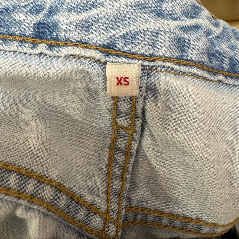 Levi's Light Blue Denim Overalls - Picture 6 of 6